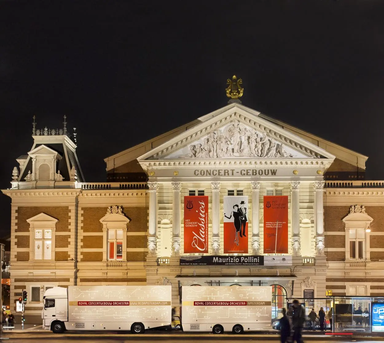 De Gruijter verhuist het orkest van Royal Concert gebouw