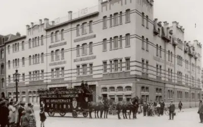 Van depot naar lofts; een gebouw met historie