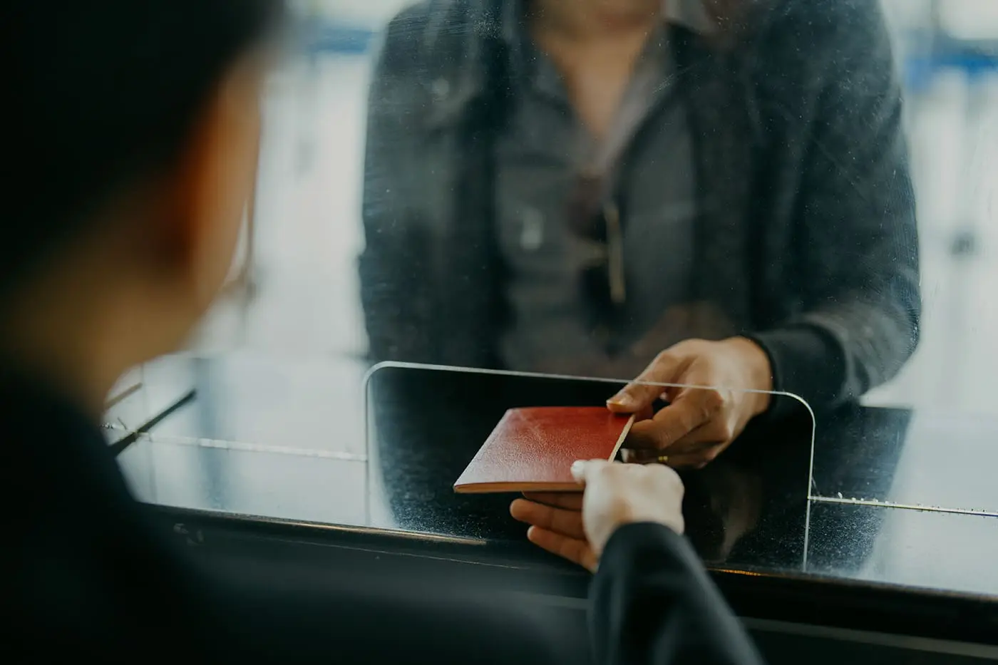 Passport pickup via our relocation service.