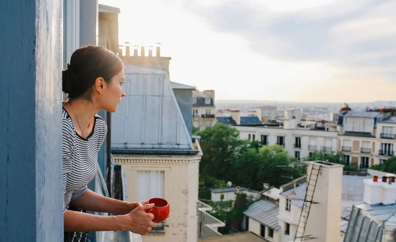 View from Parisian appartment